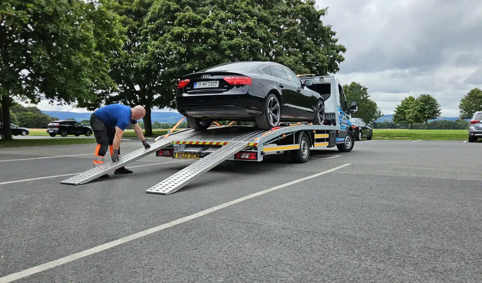 Towing and car recovery dublin